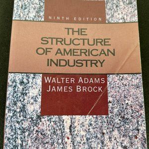 The Structure of American Industry (9th) Ninth Edition Paperback ISBN 9780023008